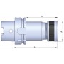 Цанговий патрон HSK.A.63.90.SKS10 Хвостовик HSK.А 63 Цанга SKS10 Виліт 64 Діаметр гайки 30 SeRiNex (Італія)