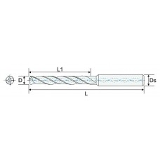 DMC18500501 Свердло твердосплавне